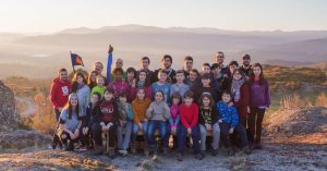 campamento de inverno no Xurés