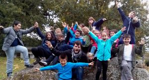 Felicidade no primeiro campamento do Grupo Scout Ilex 959