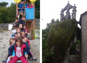 Actividades de Manda e Tropa do sábado no primeiro campamento do Grupo Scout Ilex 959