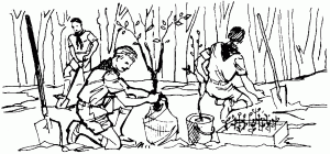 scouts plantan árboles