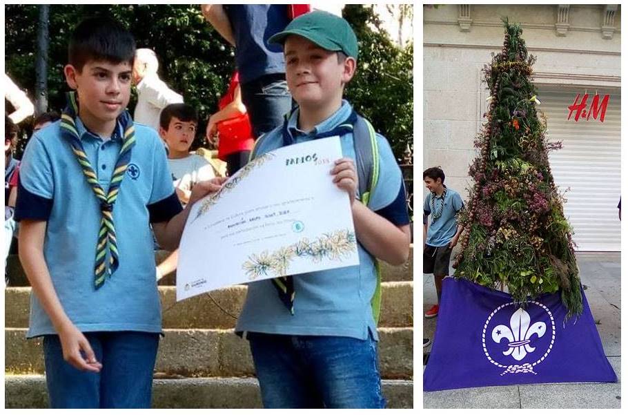 premio Maio Creativo 2018 para o Grupo Scout ILEX 695